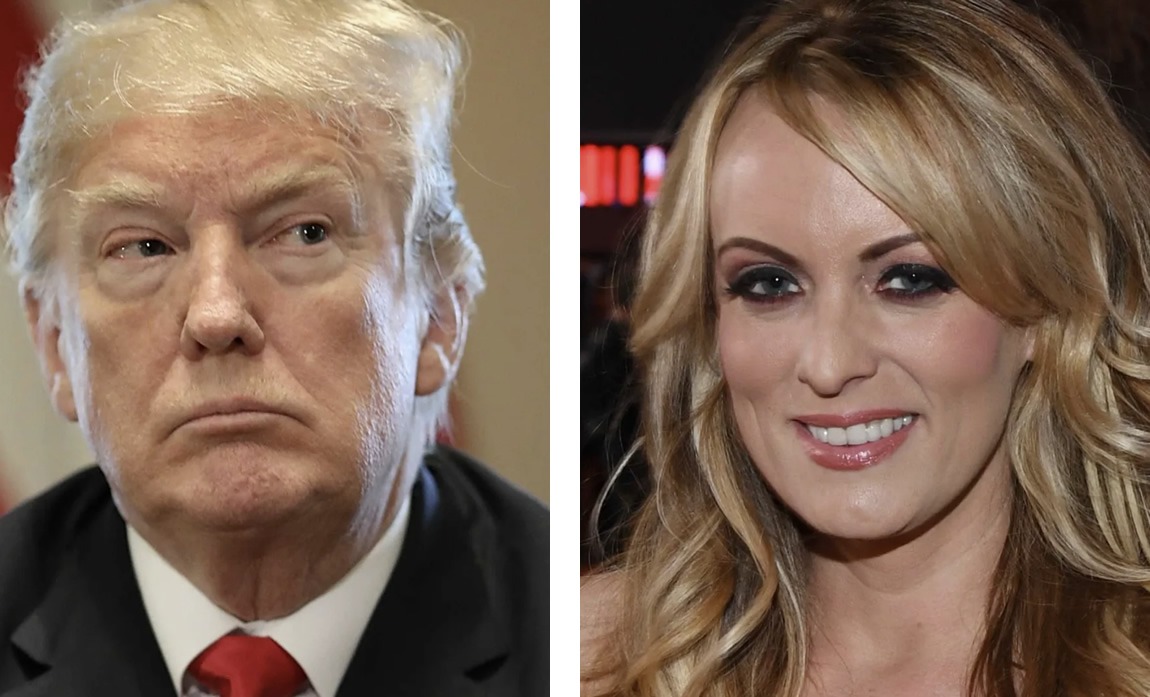 Donald Trump y Stormy Daniels, una relación que puede costar cuatro años de cárcel.