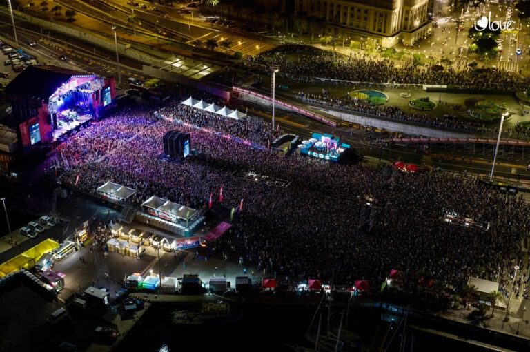 Imagen panorámica del Tenerife Music Festival