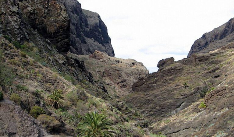 Jay Dean Slater, de 19 años, fue ubicado por última vez en el barranco de Masca.