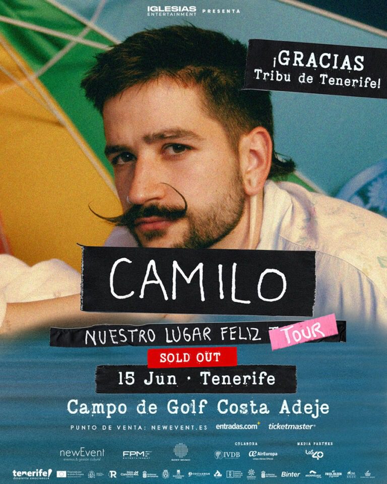 El cantante de Medellín, Colombia, cantará en Tenerife con aforo completo.