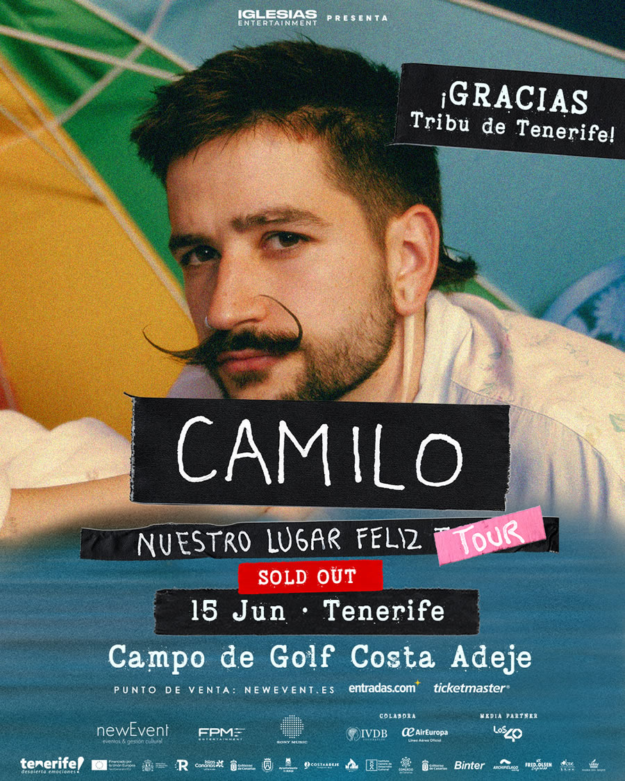 El cantante de Medellín, Colombia, cantará en Tenerife con aforo completo.