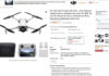 Los drones de fabricación china DJI se pueden adquirir en varias plataformas digitales. (Fuente: https://www.amazon.es)