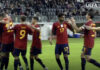 Celebración de un gol de España. (Fuente: https://www.uefa.com)