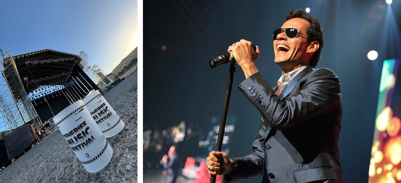 Marc Anthony, plato fuerte del I Tenerife Music Festival.
