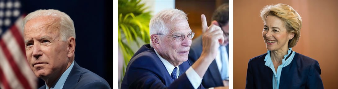 Biden, adiós. Borrell, adiós. Ursula, bienvenida de nuevo.