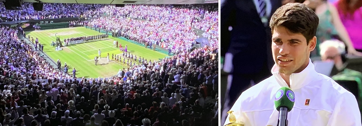 "Carlitos" Alcaraz logra su segundo Wimbledon.