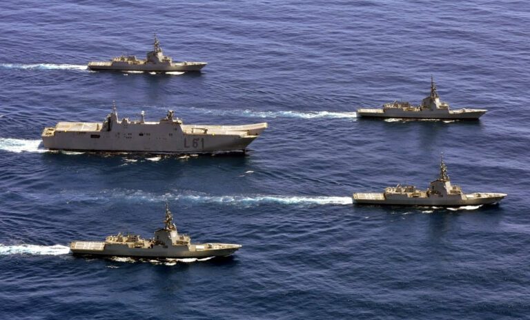 Buques de la Armada en unas recientes operaciones. (Fuente: https://www.armada.mde.es)