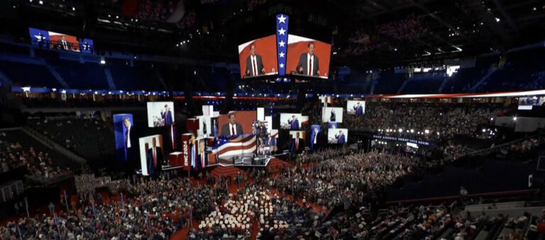 La Convención Republicana en Milwaukee fortalece la figura de Trump de cara a las elecciones USA. (Fuente: redes sociales)