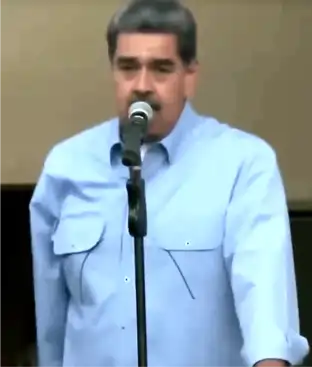 Maduro, aterrorizado, amenaza a Trump.